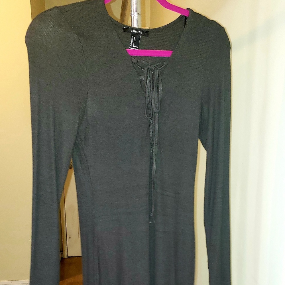 Long Sleeve Sweater Dress